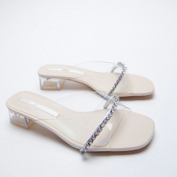 slippers new summer women slipper round toe one word with crystal jewery transparent chunky heel sandals for female bo0b, Black
slippers new summer women slipper round toe one word with crystal jewery transparent chunky heel sandals for female bo0b, Black