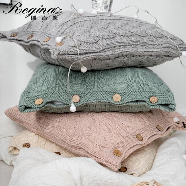 cushion/decorative pillow yiruio luxury iceland yarn covers decorative exquisite button twist crochet case on the nordic sofa cover cushion
cushion/decorative pillow yiruio luxury iceland yarn covers decorative exquisite button twist crochet case on the nordic sofa cover cushion