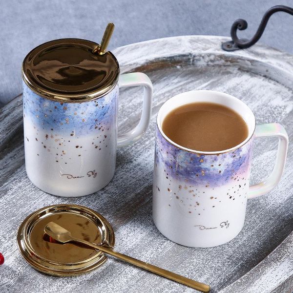 mugs nordic fantasy starry sky mug ceramic couple pair cup with lid spoon coffee cups gift golden stainless steel
mugs nordic fantasy starry sky mug ceramic couple pair cup with lid spoon coffee cups gift golden stainless steel