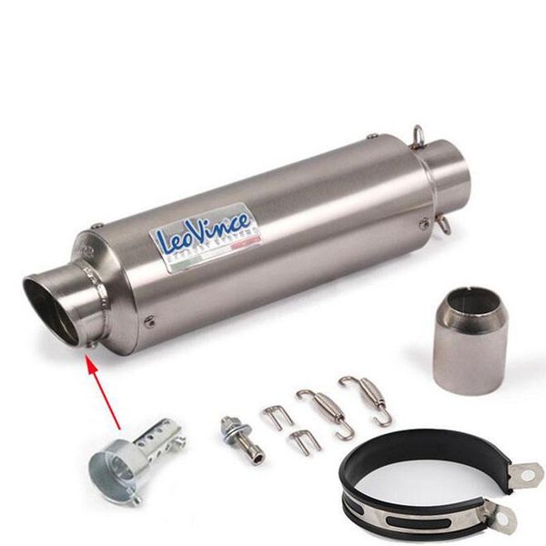 motorcycle exhaust system 51mm modified scooter leovince muffler db killer fit for most atv with e-marking
motorcycle exhaust system 51mm modified scooter leovince muffler db killer fit for most atv with e-marking