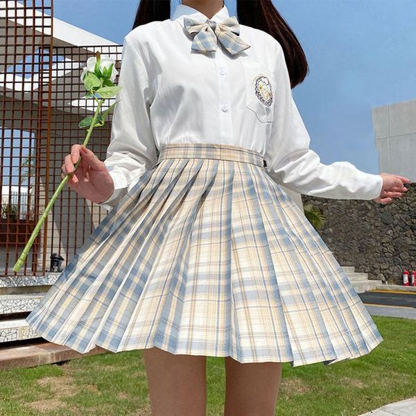 skirts women summer bottom blue plaid mini skirt femme high waist pleated for female sport training uniform tennis, Black
skirts women summer bottom blue plaid mini skirt femme high waist pleated for female sport training uniform tennis, Black