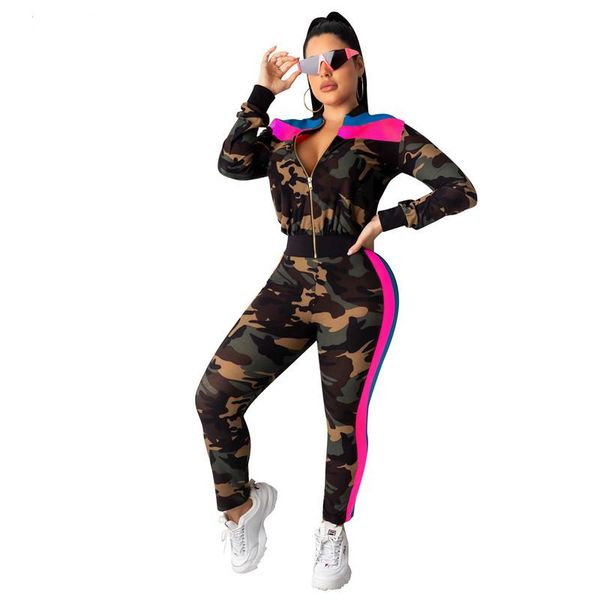 tmustobe autumn camouflage two piece set with zipper women color patchwork long sleeve coat and high waist pencil pants outfits dress, White
tmustobe autumn camouflage two piece set with zipper women color patchwork long sleeve coat and high waist pencil pants outfits dress, White