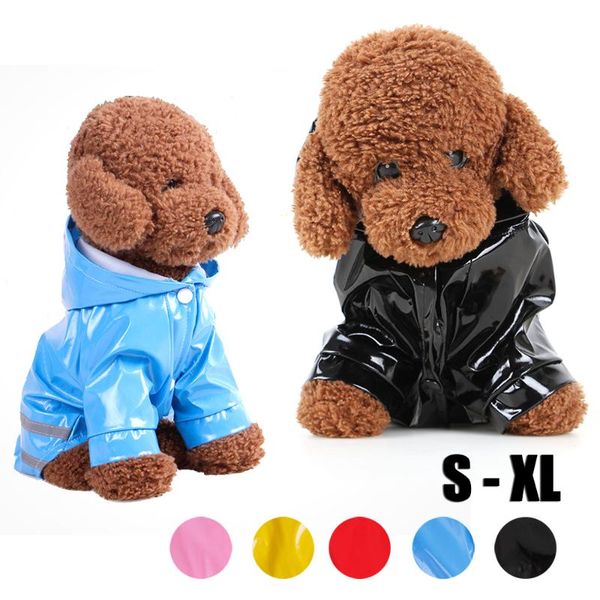 dog apparel pet cat hooded reflective raincoat pu poncho hoodies puppy rainwear rain coat jacket lightweight
dog apparel pet cat hooded reflective raincoat pu poncho hoodies puppy rainwear rain coat jacket lightweight