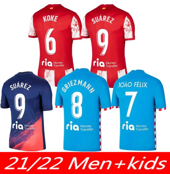 21/22 griezmann suarez soccer jerseys 2021 22 joao felix koke m.llorente dembele men kids kits training football jersey pants, Black;yellow
21/22 griezmann suarez soccer jerseys 2021 22 joao felix koke m.llorente dembele men kids kits training football jersey pants, Black;yellow