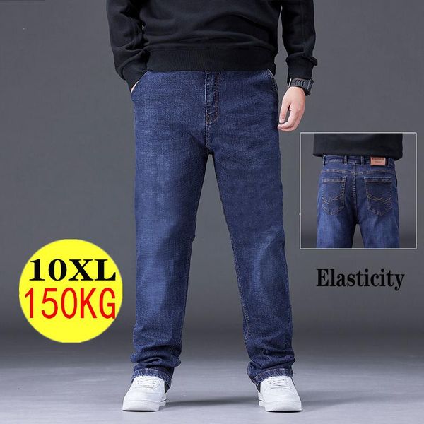 men's jeans 10xl oversize plus size cotton casual pants men clothing streetwear trend breathable loose trousers male, Blue
men's jeans 10xl oversize plus size cotton casual pants men clothing streetwear trend breathable loose trousers male, Blue