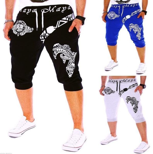 men's shorts fashion sports casual pants to knee color solid hip-hop cotton, White;black
men's shorts fashion sports casual pants to knee color solid hip-hop cotton, White;black