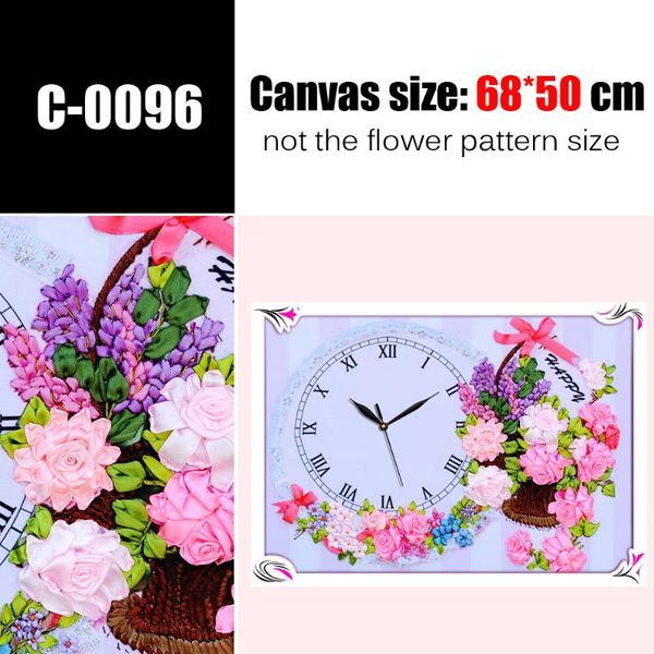 ribbons embroidery flower basket decorative clock painting colored hd prints needlework cross stitch kit home decor other arts and crafts
ribbons embroidery flower basket decorative clock painting colored hd prints needlework cross stitch kit home decor other arts and crafts