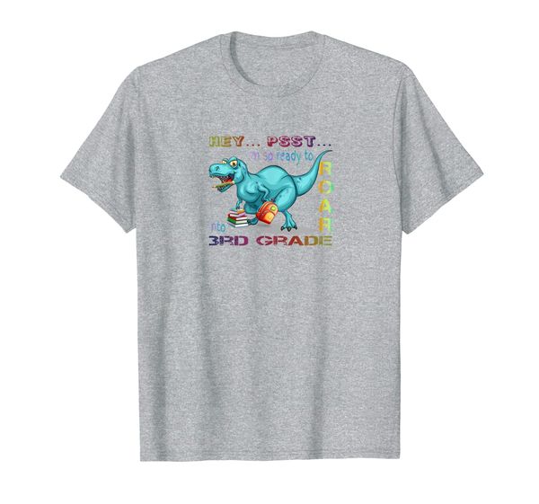 hey i'm so ready to roar into third grade dinosaur teacher t-shirt, White;black
hey i'm so ready to roar into third grade dinosaur teacher t-shirt, White;black