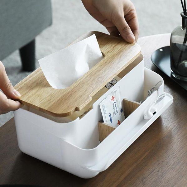 tissue boxes & napkins napkin case simple rubberwood lid with phone holder wide application for home container
tissue boxes & napkins napkin case simple rubberwood lid with phone holder wide application for home container
