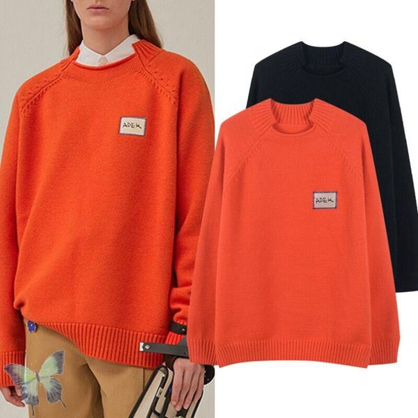 men's sweaters red ader error simple style men women adererror pullovers postal tag, White;black
men's sweaters red ader error simple style men women adererror pullovers postal tag, White;black