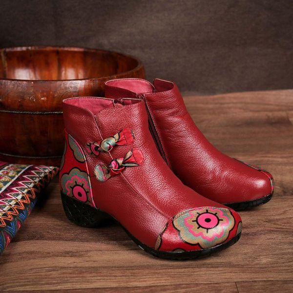 boots autumn and winter women's shoes national style retro handmade wear resistant cotton mother's, Black
boots autumn and winter women's shoes national style retro handmade wear resistant cotton mother's, Black