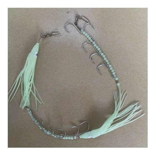 luminous japan saltwater fish skin sabiki string fishing hook sea boat rig lure mackerel hairtail hooks
luminous japan saltwater fish skin sabiki string fishing hook sea boat rig lure mackerel hairtail hooks