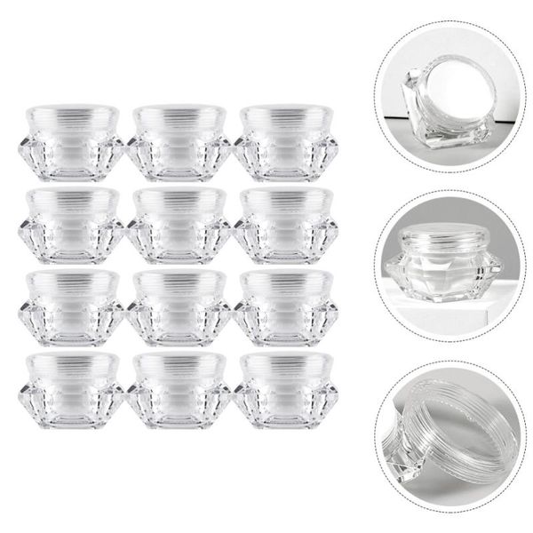 storage bottles & jars 12pcs 5g creative cream diamond shape empty cosmetic dispenser
storage bottles & jars 12pcs 5g creative cream diamond shape empty cosmetic dispenser