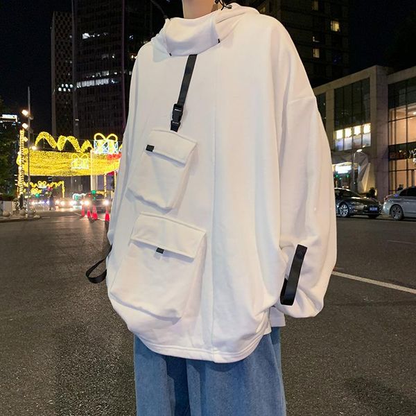 men's hoodies & sweatshirts 5xl-m autumn winter fashion multi pockets loose casual hooded hoodie men clothing 2021 streetwear sale, Black
men's hoodies & sweatshirts 5xl-m autumn winter fashion multi pockets loose casual hooded hoodie men clothing 2021 streetwear sale, Black