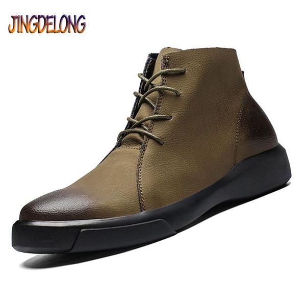 boots brand men warm men's snow waterproof footwear leather shoes outdoor sneakers rubber plush ankle, Black
boots brand men warm men's snow waterproof footwear leather shoes outdoor sneakers rubber plush ankle, Black