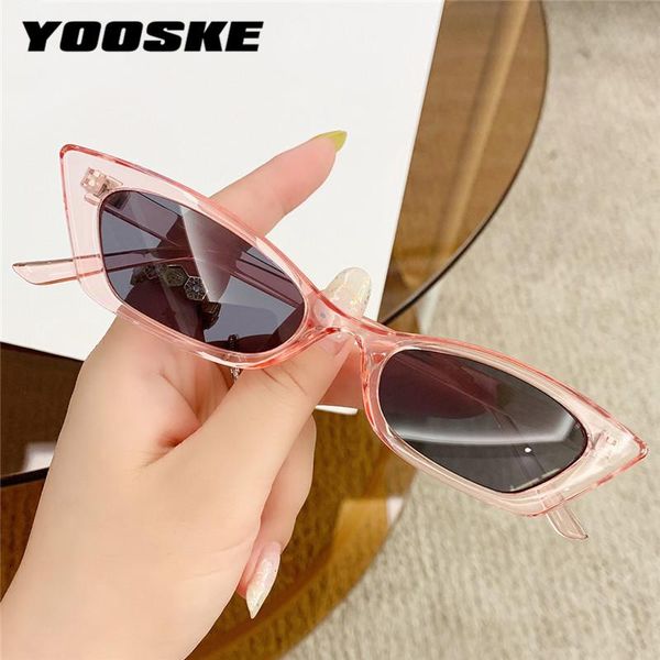 sunglasses yooske vintage cat eye women small frame men jelly colored pink black glass lady brand designer uv400, White;black
sunglasses yooske vintage cat eye women small frame men jelly colored pink black glass lady brand designer uv400, White;black