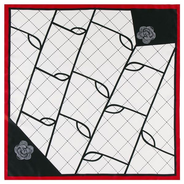 scarves scarf silk style 100*100cm luxury lattice music pattern fashion ladies square shawl delivery, Blue;gray
scarves scarf silk style 100*100cm luxury lattice music pattern fashion ladies square shawl delivery, Blue;gray
