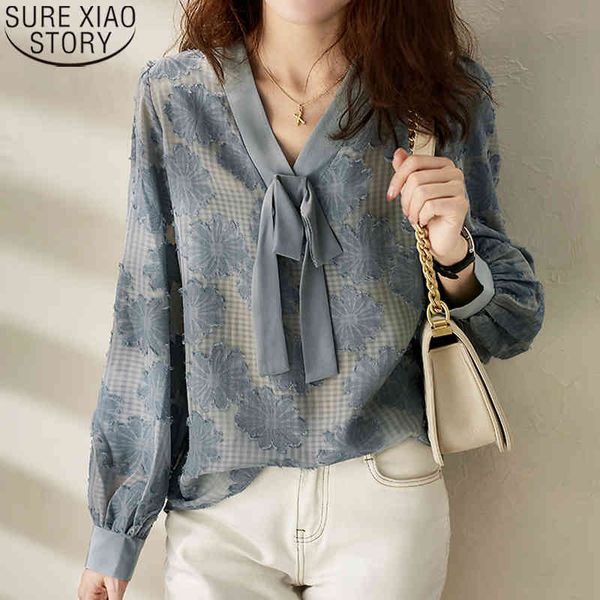 bow shirt plus size women clothing casual blue floral appliques fashion v-neck lace-up loose blouse thin clothes 13443 210417, White
bow shirt plus size women clothing casual blue floral appliques fashion v-neck lace-up loose blouse thin clothes 13443 210417, White