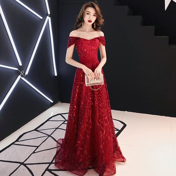ethnic clothing exquisite floral female maxi qipao slash neck off shouler cheongsam fairy bling sequins bride wedding vestidos de festa, Red
ethnic clothing exquisite floral female maxi qipao slash neck off shouler cheongsam fairy bling sequins bride wedding vestidos de festa, Red