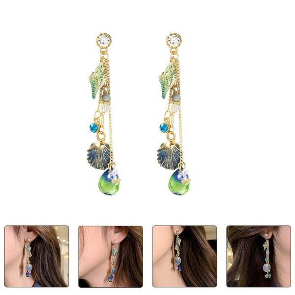 dangle & chandelier 1 pair summer ear studs decorative beach themed earrings earring, Silver
dangle & chandelier 1 pair summer ear studs decorative beach themed earrings earring, Silver