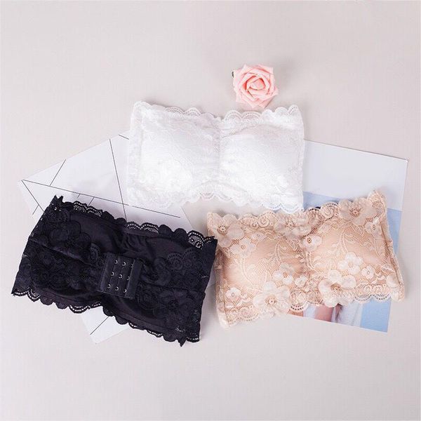 bustiers & corsets ly summer women strapless bra lace tube bandeau crop tank seamless padded underwear dod886, Black;white
bustiers & corsets ly summer women strapless bra lace tube bandeau crop tank seamless padded underwear dod886, Black;white
