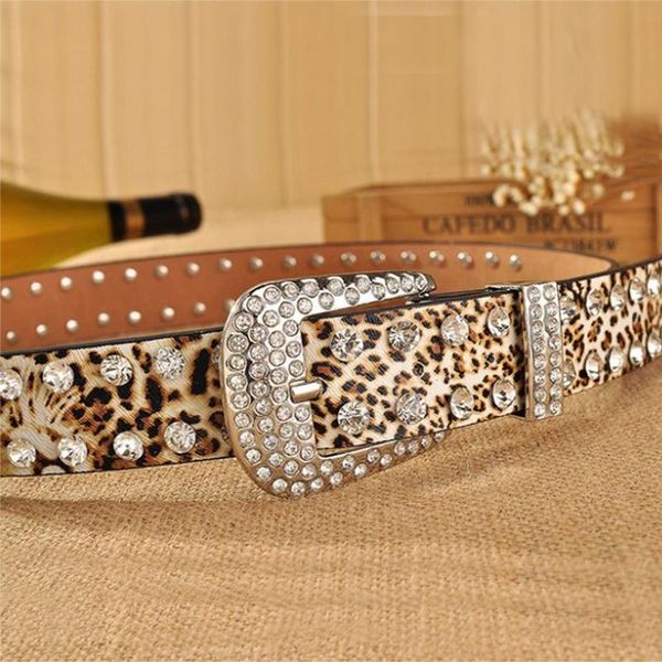 belts fashion leopard print women's belt with rhinestones inlaid full of diamonds wide all-match jeans pants wife gift, Black;brown
belts fashion leopard print women's belt with rhinestones inlaid full of diamonds wide all-match jeans pants wife gift, Black;brown
