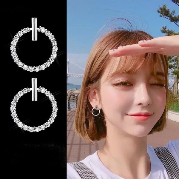 hoop & huggie lbyzhan fashion crystal rhinestone geometric round stud earrings for women beautiful jewelry, Golden;silver
hoop & huggie lbyzhan fashion crystal rhinestone geometric round stud earrings for women beautiful jewelry, Golden;silver