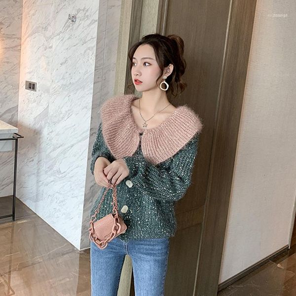 women's knits & tees autumn long-sleeved tide ins super fresh hong kong style harajuku student knitted sweet sweater1, White
women's knits & tees autumn long-sleeved tide ins super fresh hong kong style harajuku student knitted sweet sweater1, White