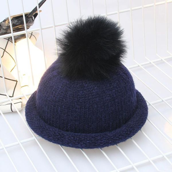 beanie/skull caps female thick warm hat women's hats pompom knitted winter for women knit cap crimping raccoon faux fur ball beanie, Blue;gray
beanie/skull caps female thick warm hat women's hats pompom knitted winter for women knit cap crimping raccoon faux fur ball beanie, Blue;gray