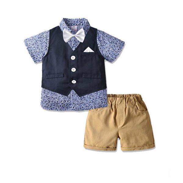 kids clothing sets boys suits children clothes summer cotton short sleeve vest bow tie printed shirt shorts gentleman 3pcs outfits b7056, White
kids clothing sets boys suits children clothes summer cotton short sleeve vest bow tie printed shirt shorts gentleman 3pcs outfits b7056, White