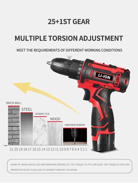 professiona electric drills 12v 16v 20v cordless drill screwdriver mini wireless power driver dc lithium-ion battery 3/8-inch
professiona electric drills 12v 16v 20v cordless drill screwdriver mini wireless power driver dc lithium-ion battery 3/8-inch