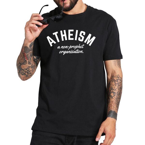 men's t-shirts atheism a nonprofit organization t shirt letter printed homme short sleeve breathable, White;black
men's t-shirts atheism a nonprofit organization t shirt letter printed homme short sleeve breathable, White;black