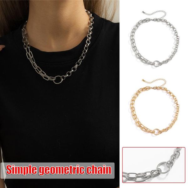 chains necklace for women metal irregular geometric style simple unqiue design long lasting durable gift lady girl, Silver
chains necklace for women metal irregular geometric style simple unqiue design long lasting durable gift lady girl, Silver