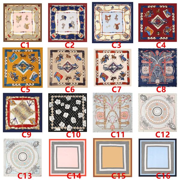chain printed imitation silk scarf saddle small square scarves female new bag decoration 70x70cm, Blue;gray
chain printed imitation silk scarf saddle small square scarves female new bag decoration 70x70cm, Blue;gray