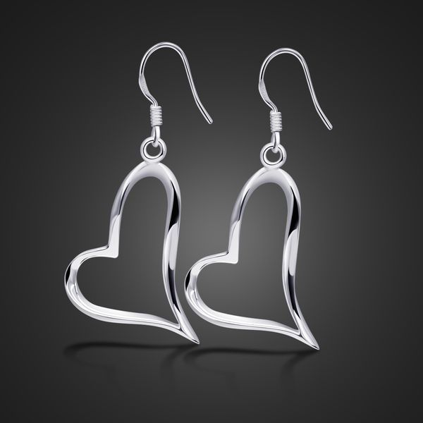 woman silver fashion charm heart earrings 100%925 sterling silver not allergic earrings female jewelry, Golden
woman silver fashion charm heart earrings 100%925 sterling silver not allergic earrings female jewelry, Golden