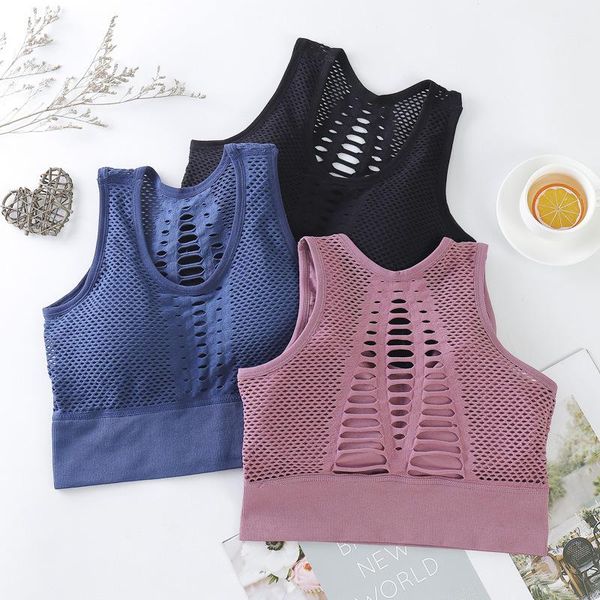 yoga outfit mesh sports bra hollow out sport seamless fitness bras women gym padded running vest shockproof push up crop
yoga outfit mesh sports bra hollow out sport seamless fitness bras women gym padded running vest shockproof push up crop