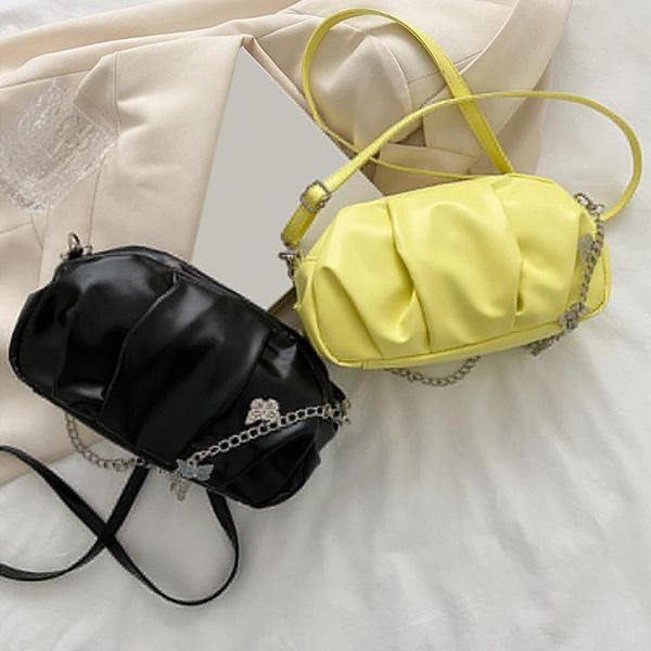 evening bags retro women butterfly chain pleated cloud shoulder bag pu leather crossbody messenger casual ladies pure color purse handbag
evening bags retro women butterfly chain pleated cloud shoulder bag pu leather crossbody messenger casual ladies pure color purse handbag