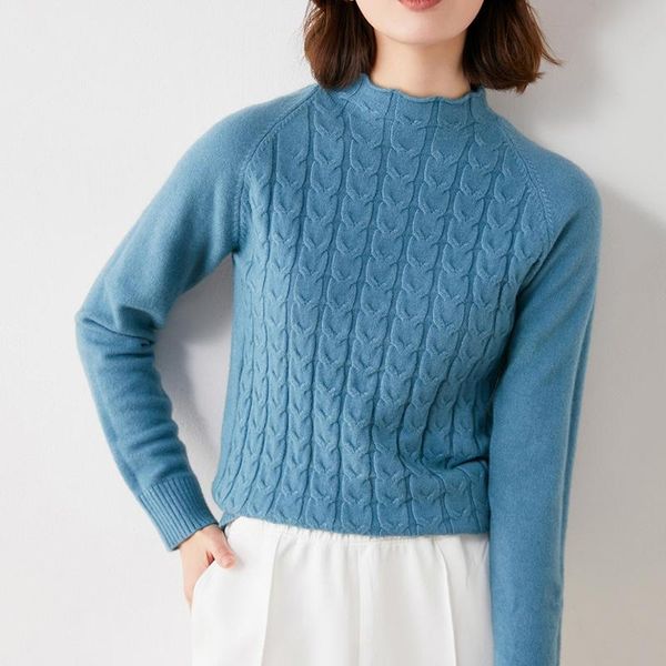 women's sweaters autumn cashmere half high neck sweater pullovers winter 2021 twist loose thick solid jumoers top, White;black
women's sweaters autumn cashmere half high neck sweater pullovers winter 2021 twist loose thick solid jumoers top, White;black