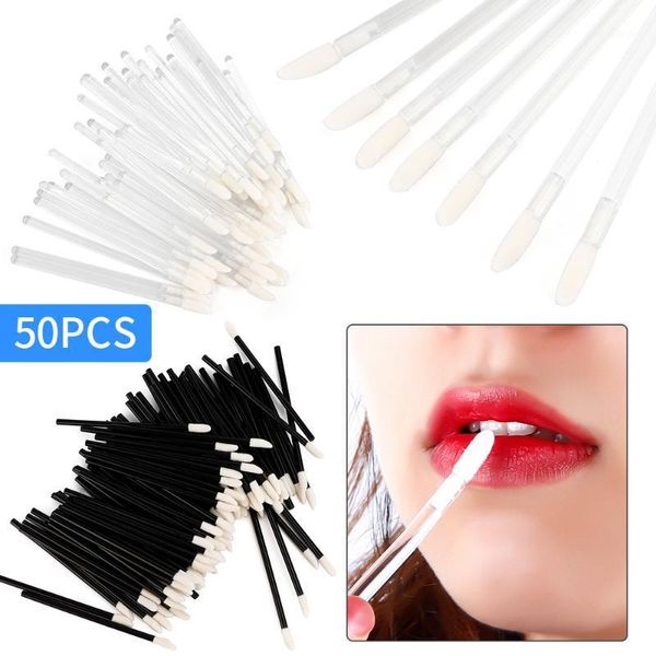 50pcs disposable lip brush transparent black lipstick gloss lipbrush wands applicator cosmetic make up tools1
50pcs disposable lip brush transparent black lipstick gloss lipbrush wands applicator cosmetic make up tools1