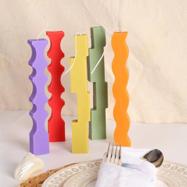 craft tools candle mold various silicone irregular shaped strip mould european simple chocolate cake baking tool
craft tools candle mold various silicone irregular shaped strip mould european simple chocolate cake baking tool