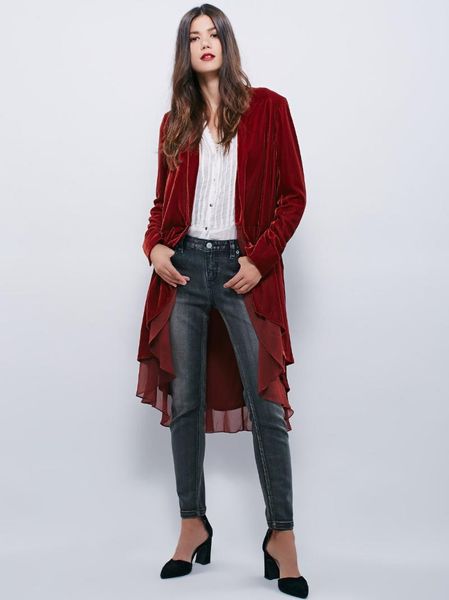 women's trench coats autumn ladies cardigan chiffon ruffled elegant velvet coat fashion temperament long irregular hem jacke, Tan;black
women's trench coats autumn ladies cardigan chiffon ruffled elegant velvet coat fashion temperament long irregular hem jacke, Tan;black