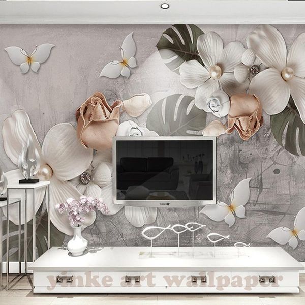 wallpapers north europe custom po wallpaper 3d stereoscopic relief retro white pearl flower living room tv background mural
wallpapers north europe custom po wallpaper 3d stereoscopic relief retro white pearl flower living room tv background mural