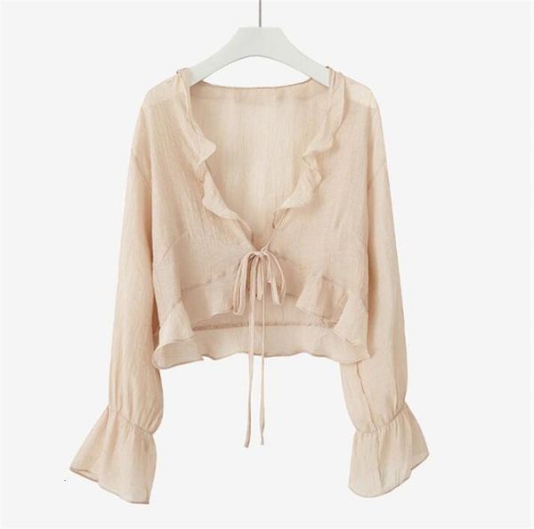 women's blouses & shirts women spring chiffon blouse woman casual loose long sleeve womens and drawstring, White
women's blouses & shirts women spring chiffon blouse woman casual loose long sleeve womens and drawstring, White