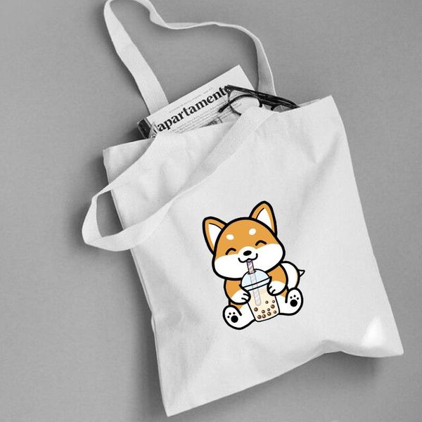 women's canvas shoulder bags woman kawaii dog cartoon shopping handbag casual tote ladies reusable shopper eco
women's canvas shoulder bags woman kawaii dog cartoon shopping handbag casual tote ladies reusable shopper eco