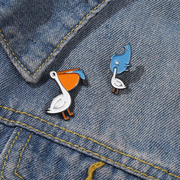 cartoon animal bird fish enamel pin brooch funny lapel clothes metal badge backpack hat cute women kids gift friends wholesale brooches acce, Gray
cartoon animal bird fish enamel pin brooch funny lapel clothes metal badge backpack hat cute women kids gift friends wholesale brooches acce, Gray