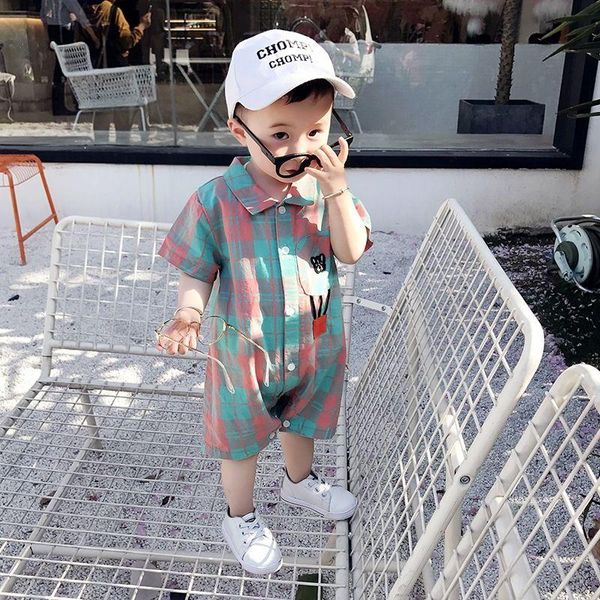 jumpsuits baby cotton rompers thin summer one-piece clothes fashion plaid short-sleeve jumpsuit for 3-12 months babies boys and girls gift, Blue
jumpsuits baby cotton rompers thin summer one-piece clothes fashion plaid short-sleeve jumpsuit for 3-12 months babies boys and girls gift, Blue