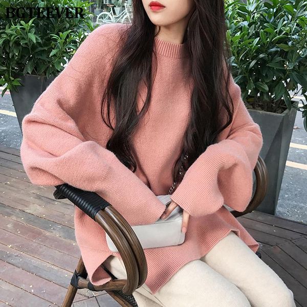 women's sweaters bgteever autumn winter basic o-neck women sweater full sleeve side split oversize all-match female knitted pullover ju, White;black
women's sweaters bgteever autumn winter basic o-neck women sweater full sleeve side split oversize all-match female knitted pullover ju, White;black