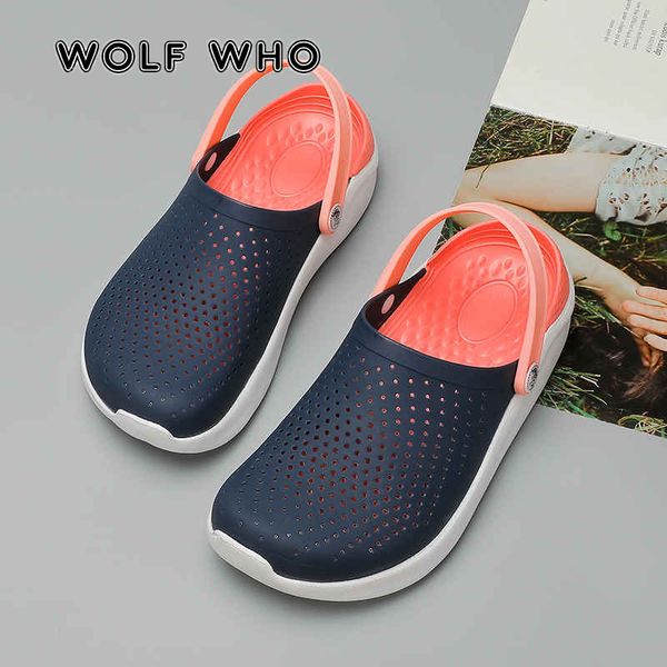 men's casual crocks clogs breathable beach sandals summer slip slippers, Black
men's casual crocks clogs breathable beach sandals summer slip slippers, Black