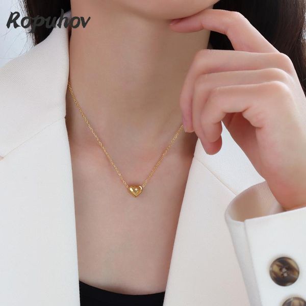 chains ropuhov 2021 925 silvery needle french retro simple lovely peach heart zircon inlaid pendant necklace jewelry titanium steel, Silver
chains ropuhov 2021 925 silvery needle french retro simple lovely peach heart zircon inlaid pendant necklace jewelry titanium steel, Silver