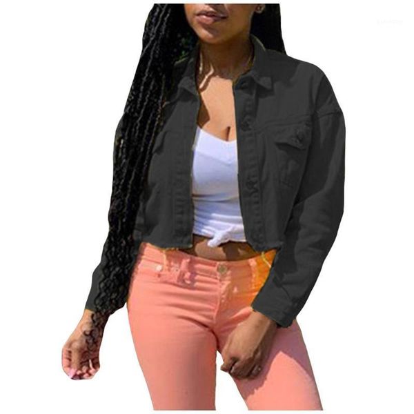 women's jackets jean jacket women oversized crop denim vintage long sleeve short casual loose coat black bomber #8131, Black;brown
women's jackets jean jacket women oversized crop denim vintage long sleeve short casual loose coat black bomber #8131, Black;brown